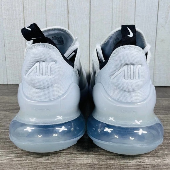 Nike Air Max 270 White Black AH6789-100 women’s  SIZE 8 - Picture 3 of 4